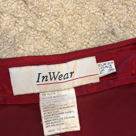 Chic Red Pants - Picture 2 of 2